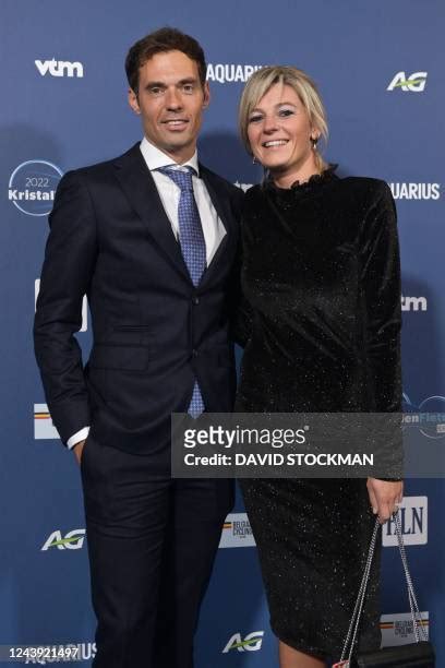 celine maenhout|Belgian national coach Sven Vanthourenhout and Celine .